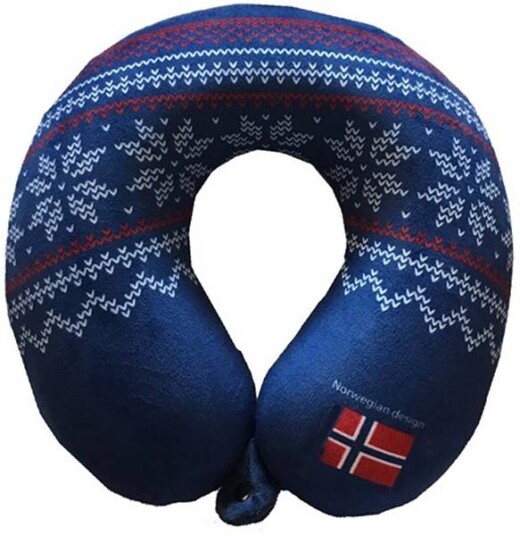 Nakkepute blå med Norwegian Design