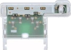 Merten Meg3901 8006 Grønn Metallisk Rød Led Ac 100   230 V 100   230 V