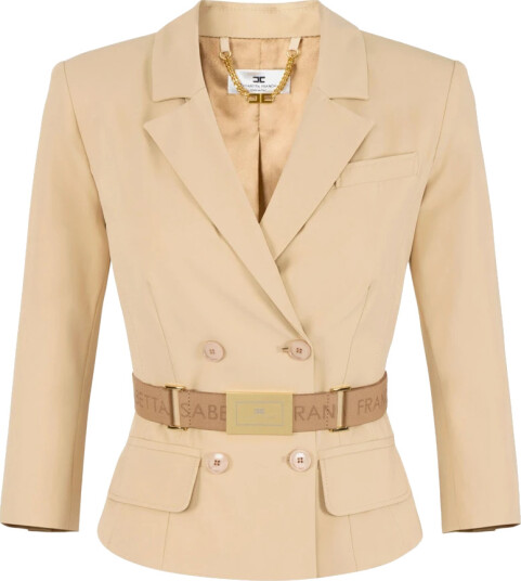 Elisabetta Franchi Dame Jakker Brun M,