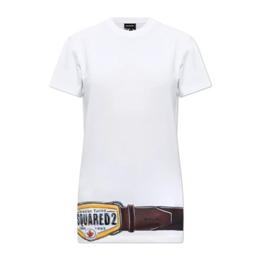 Dsquared2 Dame Topper Hvit XS, Dsquared2 Dame Topper Hvit XS,
