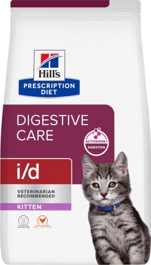Hill'S Prescription Diet Tørrfôr I D Digestive Care Kitten Sparepakke Kylling 2 X 3 kg