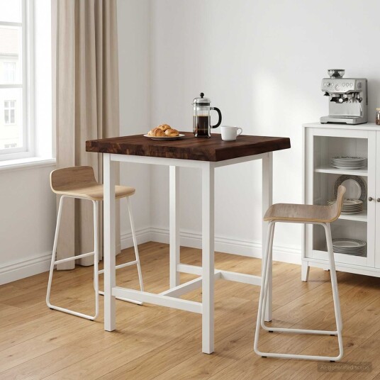 vidaXL Rektangulær Bordplate 50 x 50 x 3,2 cm Torget Solid akasietre