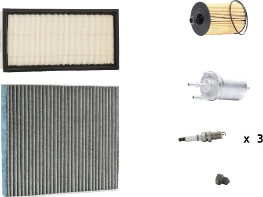 RIDEX 4682P8548 Servicepakke