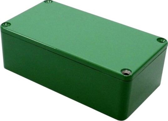 Hammond Electronics 1590B2gr Universal Kapsling 112 X 60 X 38 Støpt Aluminium Grønn 1 Stk