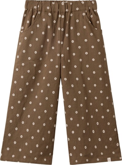 Lil"Atelier Nmfhulla Wide Pant Lil TEAK 116