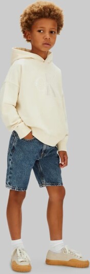 Calvin Klein Reg Denim Short Beckford Blue Blue 140