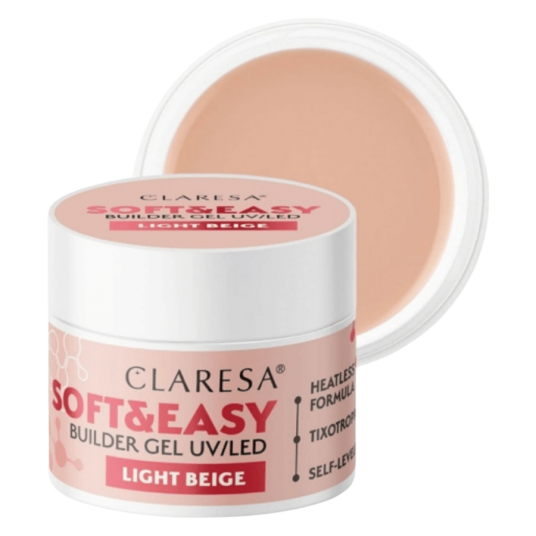 Claresa Soft & Easy Builder Gel Light Beige 12g