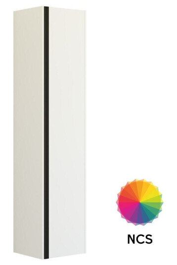 Dansani Inzo Classic Integrert Alu grep Høyskap Slim 1 dør NCS Farge / 40cm Versjon C Høyre Hengslet Dansani Inzo Classic Integrert Alu grep Høyskap Slim 1 dør NCS Farge / 40cm Versjon C Høyre Hengslet