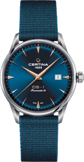 Certina DS-1 Powermatic 80 C0298071104102 - Herre - 40 mm - Analog - Automatisk - Safirglass