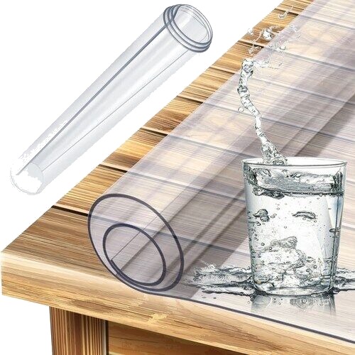Beskyttelsesmatte Plast 1mm 120x60cm