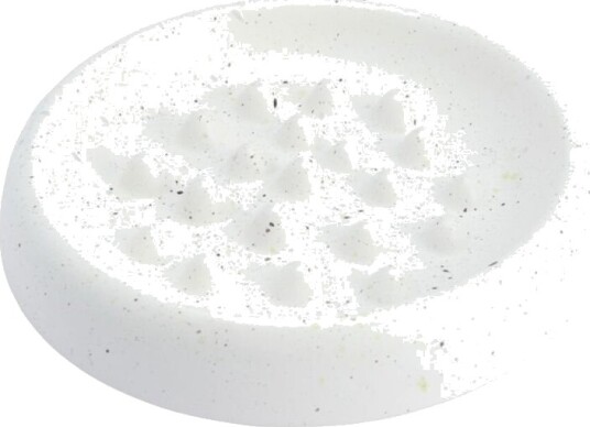 Basic Slow Feeder Til Katt I Hvit Keramikk 18.5 cm