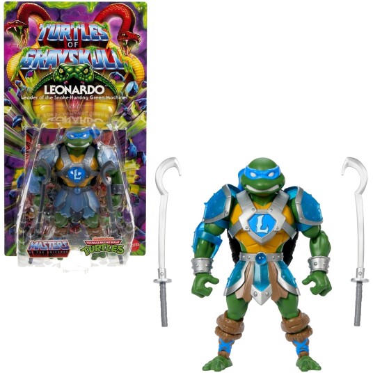 Masters of the Universe Origins Turtles of Grayskull Actionfigur 14 cm Leonardo Masters of the Universe Origins Turtles of Grayskull Actionfigur 14 cm Leonardo