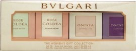 Bvlgari Miniatures Gift Set 5ml Rose Goldea Blossom Delight EDP + 5ml Rose Goldea Blossom Delight EDT + 5ml Omnia Crystalline EDT + 5ml Omnia Amethyste EDT
