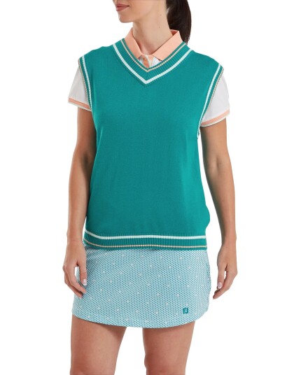 FootJoy Sweater Tank   Green   S