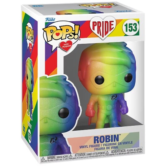 Funko Pop! Vinyl DC Pride Robin figur Funko Pop! Vinyl DC Pride Robin figur