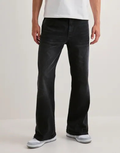Woodbird Wbleroy Flared Black Jeans Flare jeans Svart