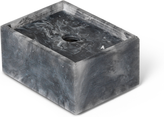 Ferm Living Mist oppbevaringsboks 7,5x10 cm Charcoal