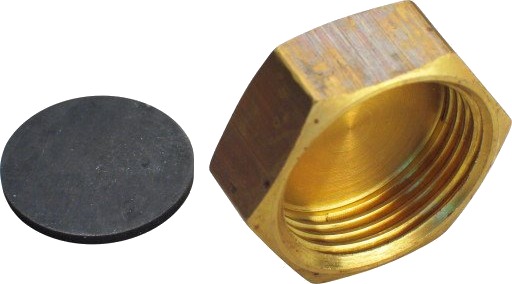 Messing kappe 1/2"