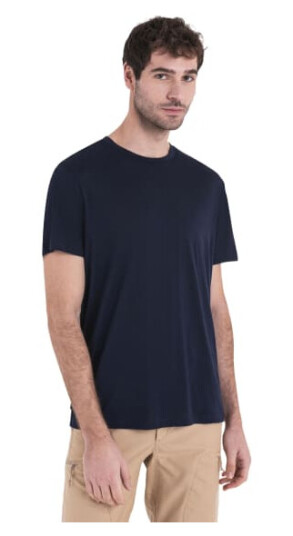 Icebreaker Men Merino 150 Tech Lite Iii Ss Tee Midnight Navy XL