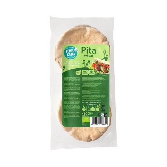 TerraSana pita wheat 480 g TerraSana pita wheat 480 g