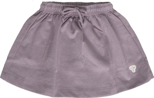 Hummel Hmljr Glitter Sweat Skirt Bee GRAY RIDGE 110
