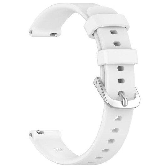 Silikonarmbånd til Garmin Lily 2 / Lily 2 Active   Hvit