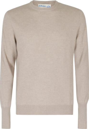 Ballantyne Herre Strikkevarer Beige 2XL, Ballantyne Herre Strikkevarer Beige 2XL,