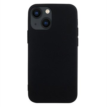 Mot Fingeravtrykk Matte iPhone 14 TPU-deksel Svart