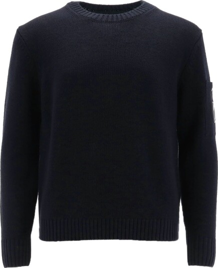 C.P. Company Genser   Ull   Total Eclipse Blue   C.P. Company   10 år (140)   Genser   Marineblå