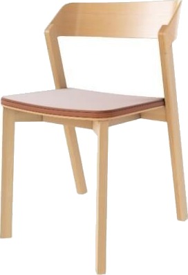 Ton Merano Spisestol med Trukket Sete Prescott 223