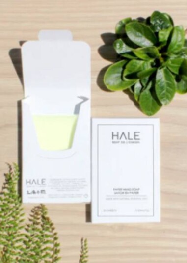 Hale papirsåpe med Honey Lemon duft