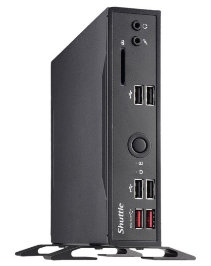 SHUTTLE XPC slim DS20U5V2 - Slim-PC - Core i5 10210U 1.6 GHz - 0 GB - uten HDD