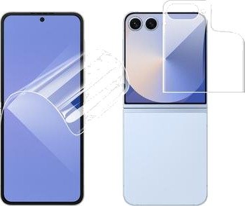 Samsung Galaxy Z Flip7/Z Flip8 Imak Hydrogel IV-beskyttelsessett - 2 stk. - Klar