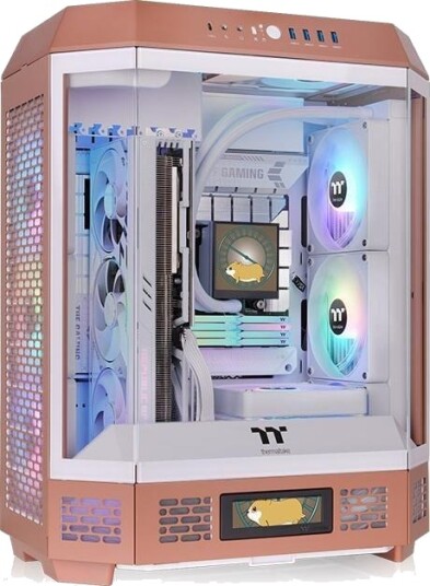 Thermaltake The Tower 600 Midi Tower Mocha CA 1Z1 00MUWN 00 Thermaltake The Tower 600 Midi Tower Mocha CA 1Z1 00MUWN 00
