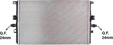 VAN WEZEL 69012704 Radiator motorkjøling VAN WEZEL 69012704 Radiator motorkjøling