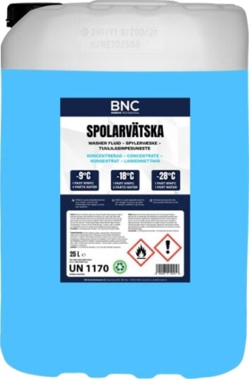 Spylervæske konsentrat Spylervæske konsentrat