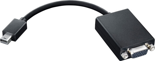 Lenovo Mini DisplayPort til VGA-adapter - Svart Videokabel