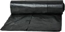 Spandepose 40Ltr B510xl800mm 18My Hdpe Ekstra Kraftig Sort,20 Rl X 50 Stk/Krt