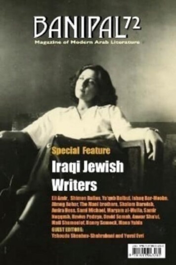 Banipal 72 ¿ Iraqi Jewish Writers