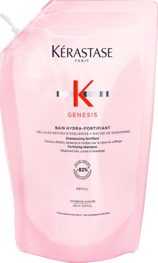 Kérastase Kérastase Genesis Bain Hydra-Fortifiant Shampoo 500 Ml Refill - Nude - 500 ML