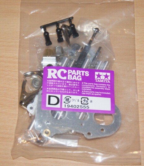 Tamiya 9402555 Metal Parts Bag D for 56335 Tamiya 9402555 Metal Parts Bag D for 56335