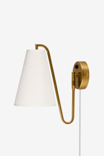 Globen Lighting   Vegglampe Lou   Messing