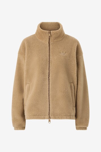 Adidas Originals   Teddyjakke Ess   Beige