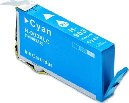 Blekkpatron til HP-skrivere 903XL/907XL cyan / kompatibel patron / 12 ml / T6M03AE#BGY