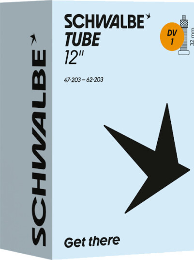 Schwalbe slange 12"x1,75-2,50 (47/62-203) 40mm dunlop ventil