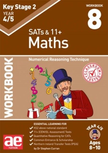 Ks2 Maths Year 4/5 Workbook 8 Av Dr Stephen C Curran, Katrina Mackay