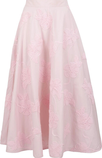 Rotate Birger Christensen Dame Skjørt Rosa S,