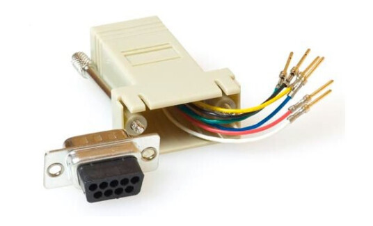 Act Modulær Adapter D-Sub/Rj-12 09-Sub-D Rj-45 Grå Kabelgrensesnitt/Adapter Td09m8