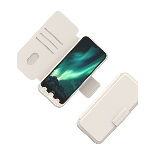 Doro Aurora A31 lommebokdeksel i Bone - Beskyttelse for smarttelefon Doro Aurora A31 lommebokdeksel i Bone - Beskyttelse for smarttelefon