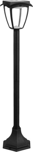 V Tac 2894 Vt 984 Solcelle Utendørs Standerlys Led Rgb Led 2 W Sort Matt